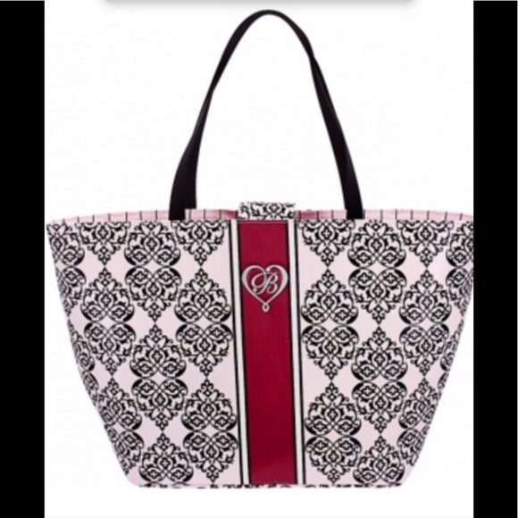 Brighton Handbags - Brighton intricate filigree print large tote